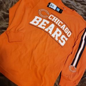 Licensed NFL Chicago Bears Long Sleeve Tshirt